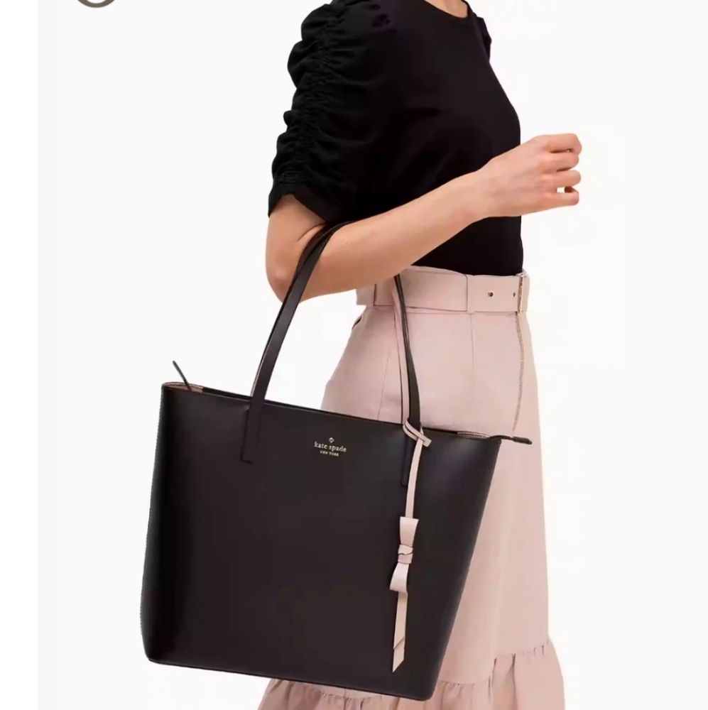 Kate Spade Lawton Way Rose Tote Bag - Picture 16 of 16